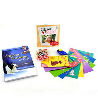Dog Training Clicker Kit Plus DVD Obedience Tricks
