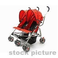 Dream On Me Double Twin Stroller Child Baby Toddler Walking 4