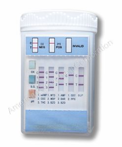  Home Teen or Child Drug Alcohol Test Kit with 5 Panel Cup Test