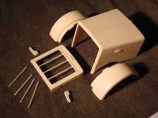 Resin Peterbilt 379 Extended Hood Conversion 1 24 Scale