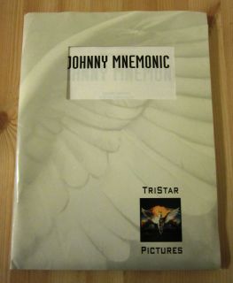  Johnny Mnemonic Press Kit 1995 Keanu Reeves Dolph Lundgren Dina Meyer