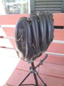 Franklin Don Mattingly 4621 Glove Leather Black Youth Baseball Little