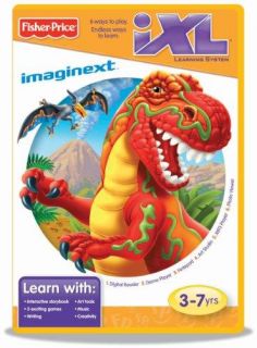 Fisher Price iXL Learning System Software Imaginext Dinosaurs