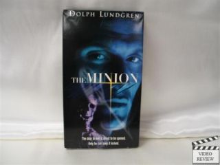 Minion The VHS Dolph Lundgren Francoise Robertson 786936132625