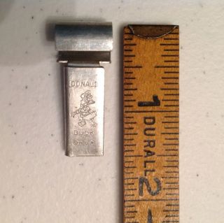  Aluminum Whistle with Donald Duck w D P