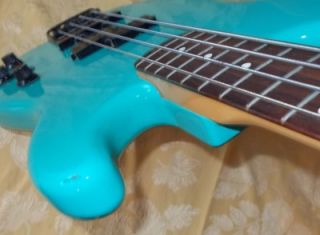  89 Fender Jazz Bass Special Teal Blue as Played by Duff McKagan