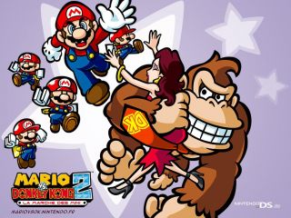 Mario vs. Donkey Kong 2 March of the Minis (Nintendo , 2006) dsi xl