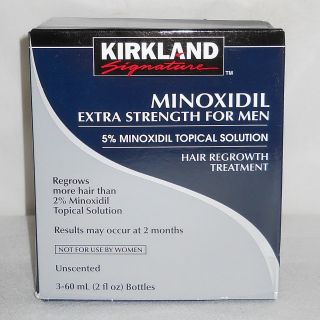 KIRKLAND MINOXIDIL Hair Regrowth Treatment for Men 3 Month Supply Like