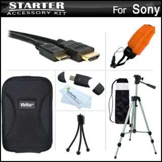 Starter Accessories Kit for Sony Cyber Shot DSC TX10