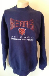   Chicago Bears Crewneck Sweatshirt XL Payton cutler Ditka Jersey TISA
