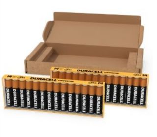 28 Duracell AA Alkaline New Batteries Bulk Exp 2019