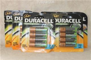 Duracell AA Rechargeable Batteries 24