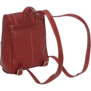 Le Donne Leather Ladies Everyday Leather Backpack Purse
