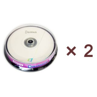20pc DVD R 8x Dual Double Layer Blank Media DL Disc New