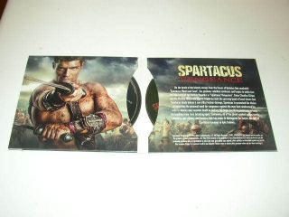  Spartacus Vengeance Press DVD 6 EPS Gladiator