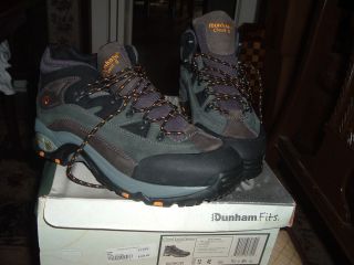 DUNHAM CLOUD 9 New in Box HIKING BOOTS Gray Suede SIZE 12 4E EEEE
