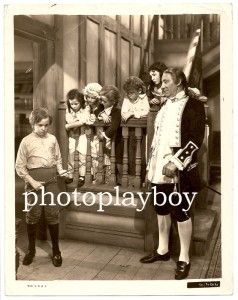 Child Actor Douglas Scott as Lord Nelson Lloyds of London vint Movie