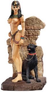 Egyptian Pharaohs Panther Pet Alluring Magnetic Charm Goddess