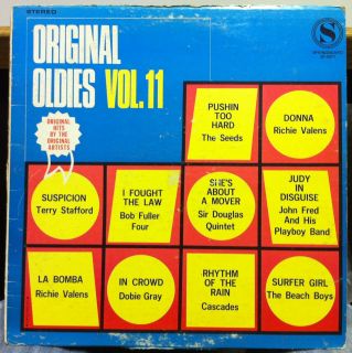 Psych Rock Garage Comp Original oldies Vol 11 LP VG SP 2011 Vinyl