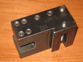  Tool Holder Marked Loris Inc 201 3 4 Capacity with Dovetail