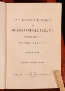 c1894 Remarkable History THOMAS UPMORE Richard Doderidge BLACKMORE