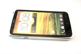 Luxury Designer Diamante HTC One X Case/Back Cover Uk seller White
