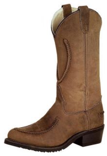 Double H Mens 1600 12 Tan Crazyhorse Work Western Boots 9 5D New Made