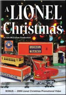 Lionel Christmas 1 DVD New TM Trains Music Ships Fast
