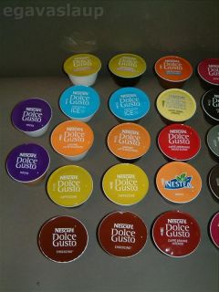 Nescafe Dolce Gusto Coffee Pods Capsules Complete Collection   New