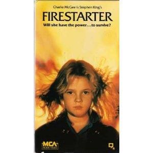  Kings FIRESTARTER (VHS, 1984) Rare CULT Classic HORROR Drew Barrymore