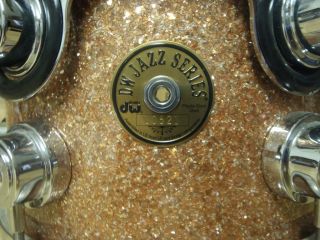 DW Jazz Drum 7x10 Tom Champagne Sparkle
