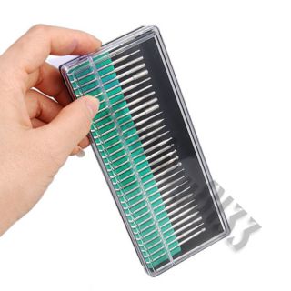 30pcs Professional Nail Drill Bits with 4 Sanding Bands