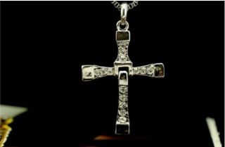 The Fast and The Furious Dominic Torettos Cross Pendant 26 Chain