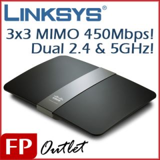 Linksys E4200 Dual Band Gigabit 450M Wireless N Router