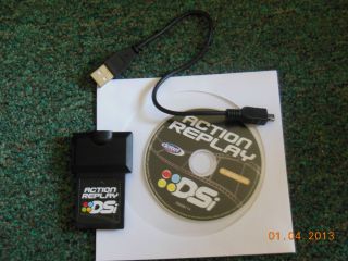 Action Replay DSi for Nintendo DS/DSi THOUSANDS OF GAME CODES (see