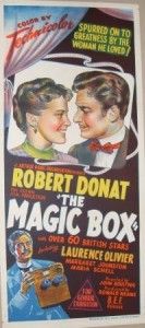 The Magic Box Robert Donat Friese Greene Original Poster