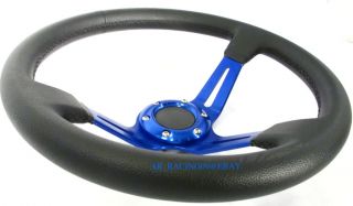  is for A brand new 350mm Drifting Steering wheels in Blue