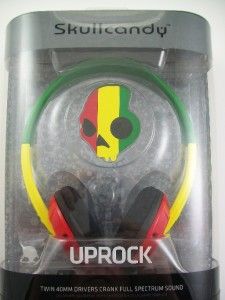  Uprock Rasta Head Wear Soft Ear Pillows Headphones iPod iPhone