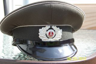 East German DDR Enlisted Mans Visor Hat