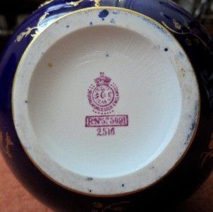  George V Coronation Commemorative Windsor Castle ORB Vase