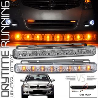 ford 6 led drl driving fog lights lamps yellow new page