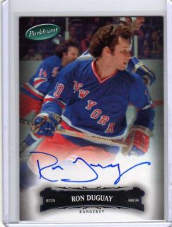 Ron Duguay 06 07 Parkhurst Auto Autograph 53 New York Rangers Signed