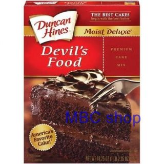 Duncan Hines Moist Deluxe Best Premium Cake Mix Variety Food Dessert