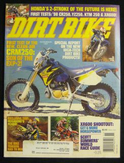  Dirt Bike Magazine November 1997 1998 KTM 250sx
