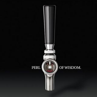 Double Faucet Stainless Beer Tower Tap w Perlick 575SS Creamer Faucets