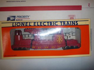 LIONEL Fire Car with operating Extenstion Ladder 6 16688 MIB