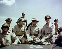  Leyte, October 1944 Left to right: Lieutenant General George Kenney
