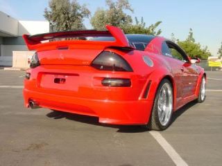 2001   2005 Smoked Mitsubishi Eclipse Dark Smoke Precut Tail Light