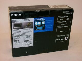 New Sony Mex BT2900 Car Stereo MP3 CD Player Bluetooth Remote Control