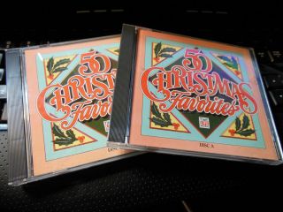 50 Christmas Favorites 2CD Dean Martin Bing Crosby Perry Como Ed Ames